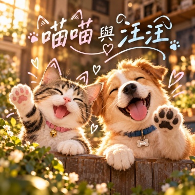 喵喵與汪旺