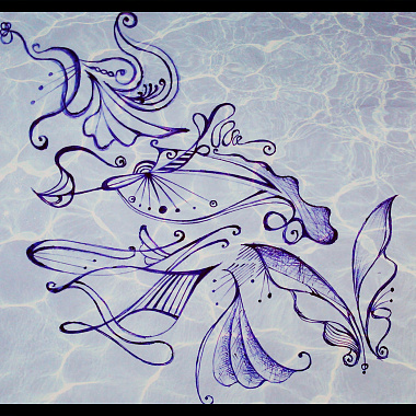 Shadows Under Water.
