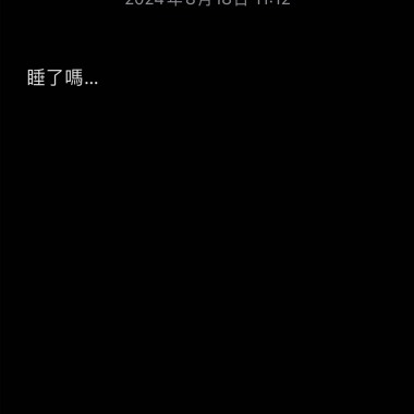 睡了嗎...?（demo）