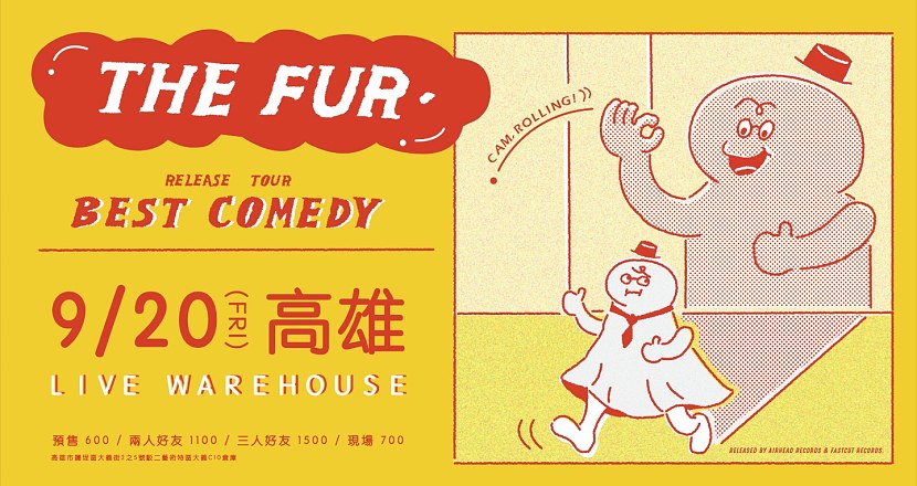 The Fur. 《Best Comedy》單曲發行巡迴 高雄場