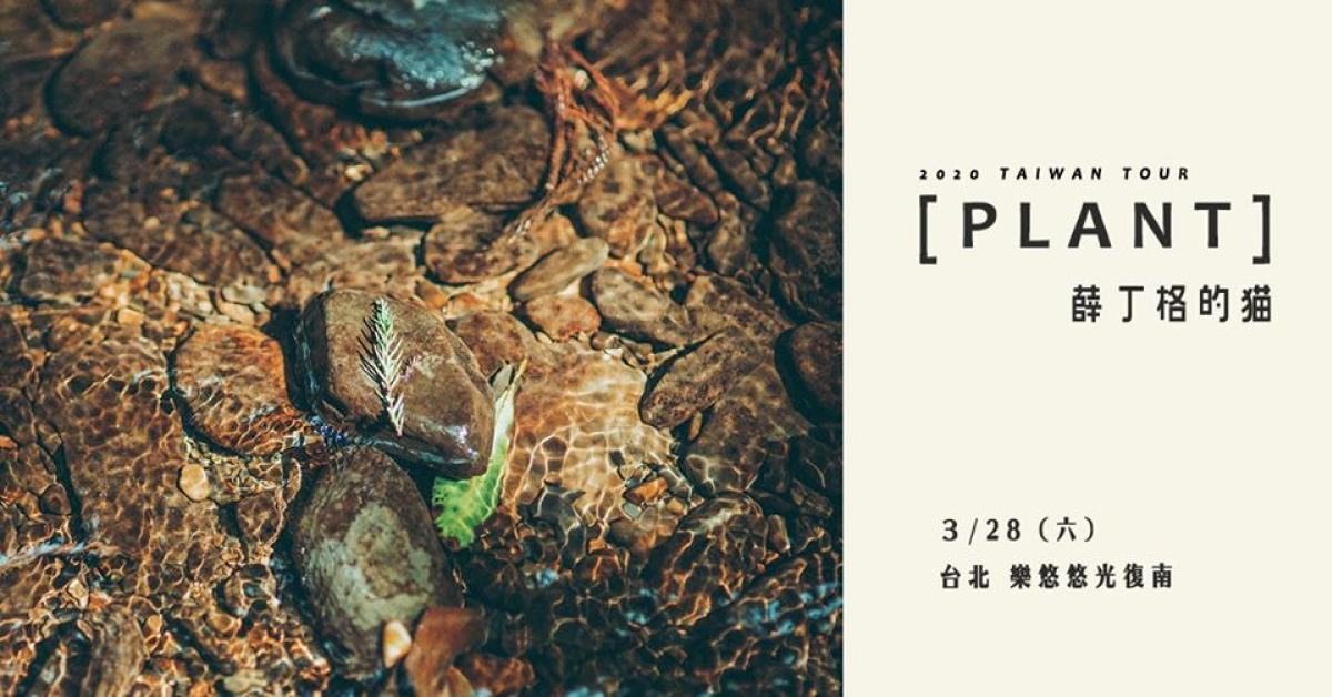 薛丁格的貓【 Plant 】2020 Taiwan tour – 台北場