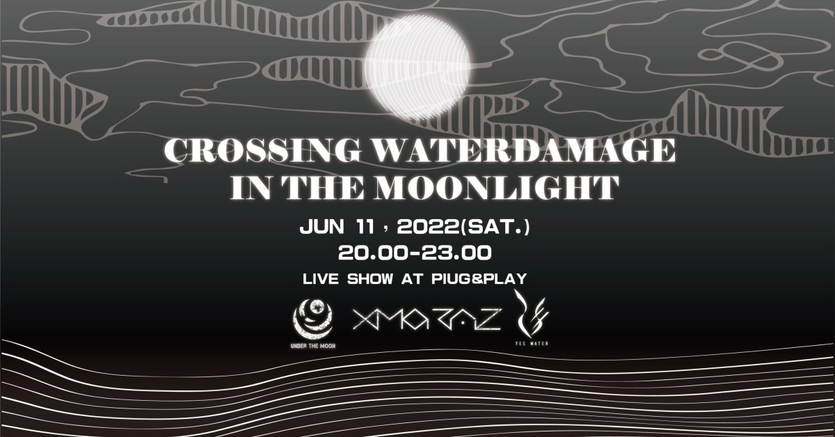 CROSSING WATERDAMAGE IN THE MOONLIGHT