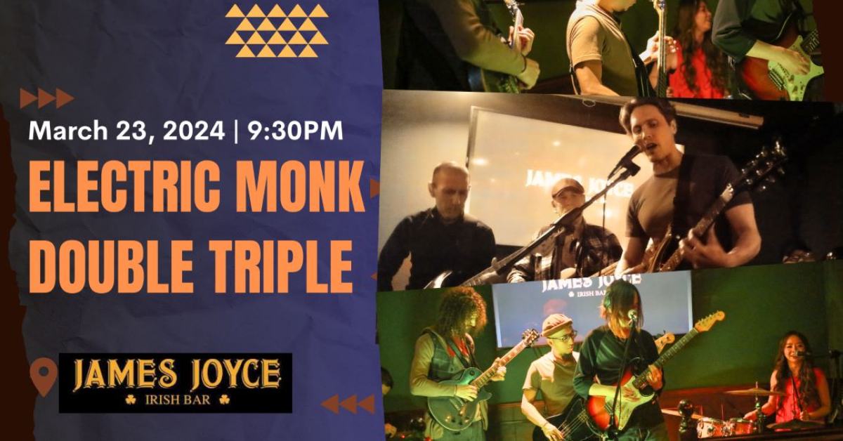 Double Triple X Electric Monk Live @James Joyce
