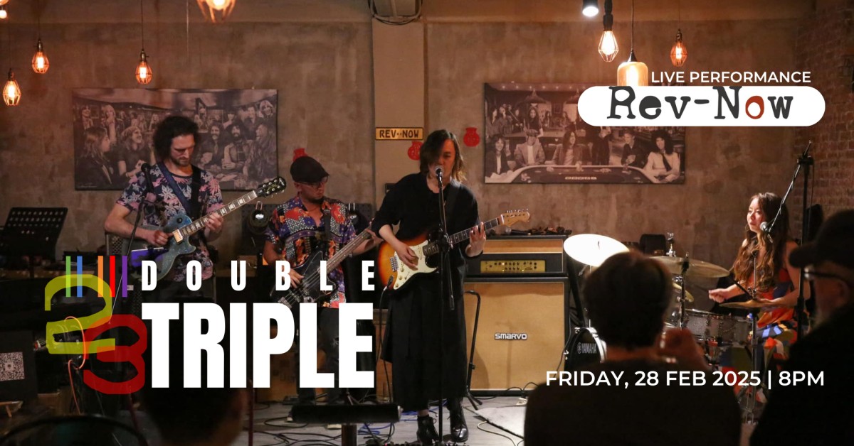 Double Triple Live at Rev-Now – 228 Peace Holiday Special
