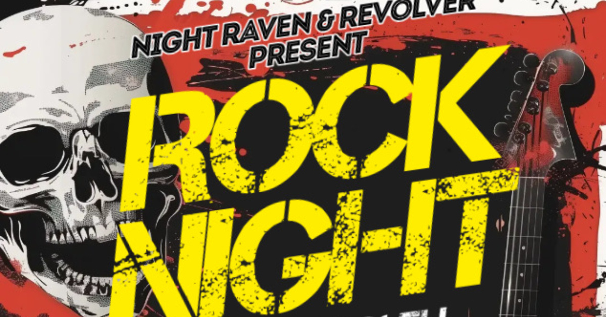 Night Raven's "Here We Go Again!" Rock Show!