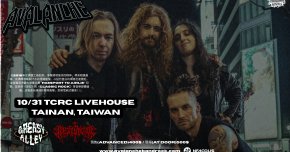 Avalanche @ TCRC Livehouse, Tainan W/ Adrift Ancho & Greasy Alley